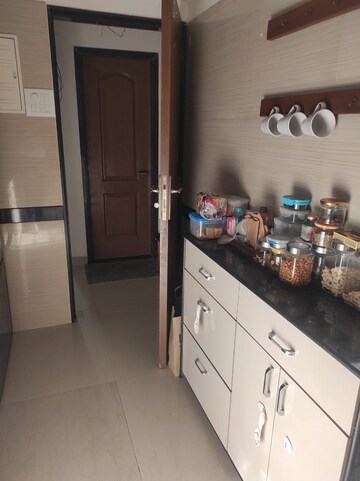 Kitchen in 2 BHK Apartment at Raheja Heights Phase 2, Goregaon East – for Rent