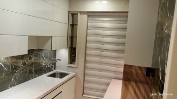 Kitchen in 2 BHK Apartment at Unique Ivana, Mira Road – for Rent