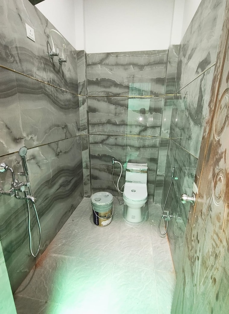 Bathroom, jankipuram extension 2 Bedroom 1100 Sq.Ft. Independent House In Jankipuram Extension Lucknow 8302662