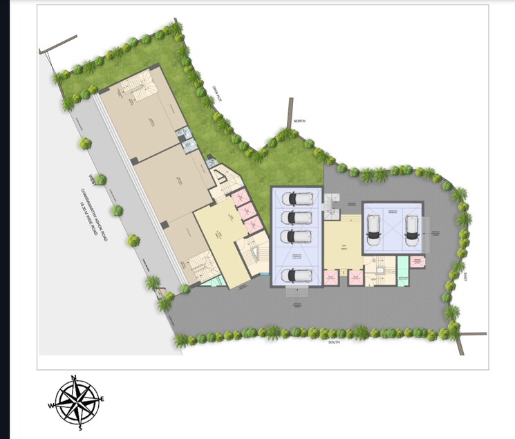 Master Plan, hm-101-boulverd Commercial Office Space 561 Sq.Ft. In Kandivali East Mumbai 8302701