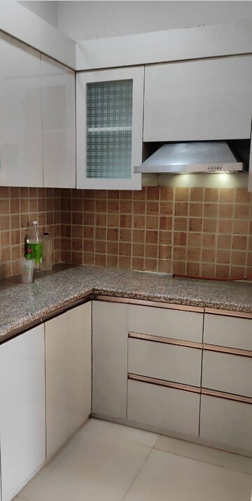 Kitchen in 2.5 BHK Apartment at Mahagun Mywoods, Sector 16c Greater Noida – for Rent
