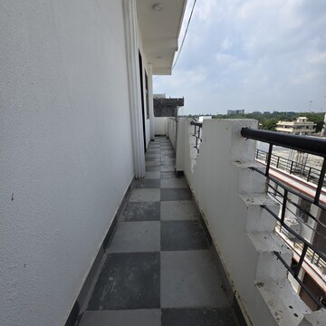 Balcony in 2 BHK Apartment at Palm Residency Chhatarpur, Rajpur Khurd Extension – for Rent