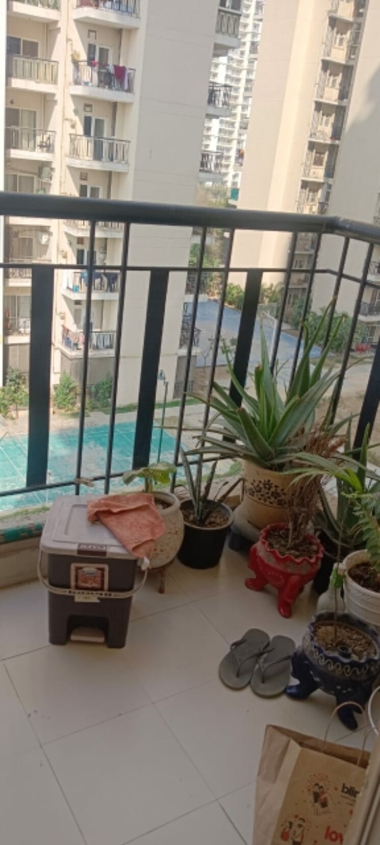 Balcony, km-residency 2 Bedroom 1040 Sq.Ft. Apartment In Raj Nagar Extension Ghaziabad 8302727