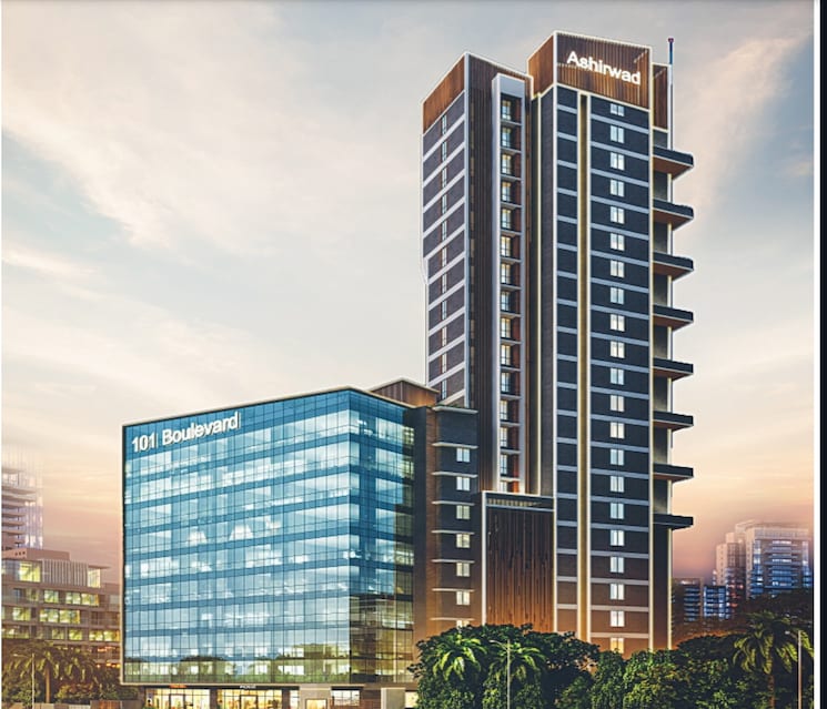 Exterior View, hm-101-boulverd Commercial Office Space 1263 Sq.Ft. In Kandivali East Mumbai 8302740