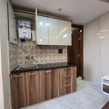 Kitchen in 1 BHK Apartment at Palm Residency Chhatarpur, Rajpur Khurd Extension – for Rent