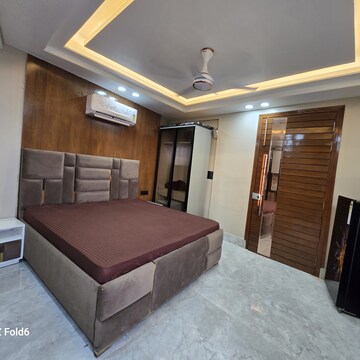Bedroom in 1 BHK Apartment at Palm Residency Chhatarpur, Rajpur Khurd Extension – for Rent
