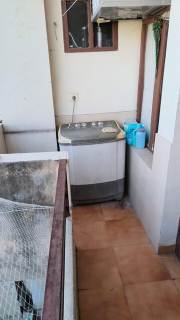 Bathroom in 2 BHK Builder Floor at Dhakoli Village – for Sale