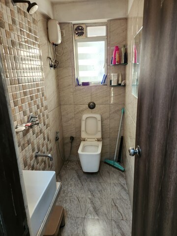 Bathroom in 2 BHK Apartment at DLH Orchid, Andheri West – for Rent