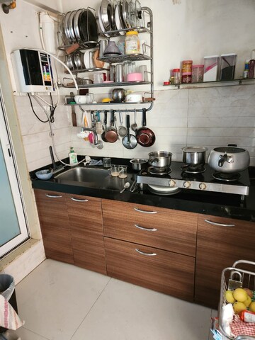 Kitchen in 2 BHK Apartment at DLH Orchid, Andheri West – for Rent