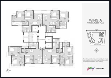 Floor Plan in 1 BHK Apartment at Godrej Nest Kandivali, Kandivali East – for Sale