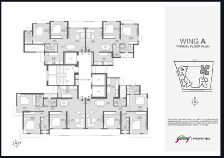 Floor Plan, godrej-nest-kandivali 1 Bedroom 428 Sq.Ft. Apartment In Kandivali East Mumbai 8302834