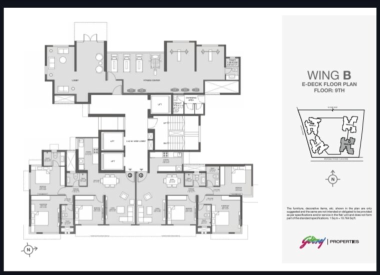 Floor Plan, godrej-nest-kandivali 1 Bedroom 428 Sq.Ft. Apartment In Kandivali East Mumbai 8302834