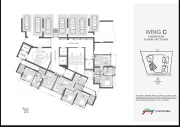 Floor Plan in 1 BHK Apartment at Godrej Nest Kandivali, Kandivali East – for Sale