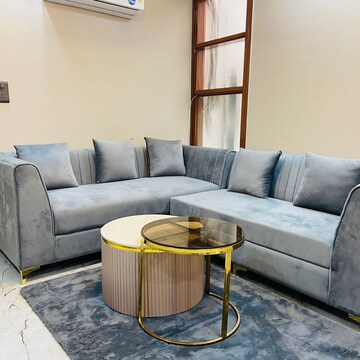 Living Room in 1 BHK Apartment at Palm Residency Chhatarpur, Rajpur Khurd Extension – for Rent