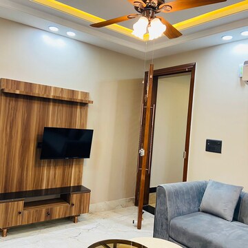 Bedroom in 1 BHK Apartment at Palm Residency Chhatarpur, Rajpur Khurd Extension – for Rent