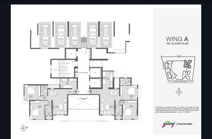 Floor Plan, godrej-nest-kandivali 3 Bedroom 860 Sq.Ft. Apartment In Kandivali East Mumbai 8302848