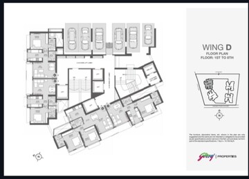 Floor Plan in 3 BHK Apartment at Godrej Nest Kandivali, Kandivali East – for Sale