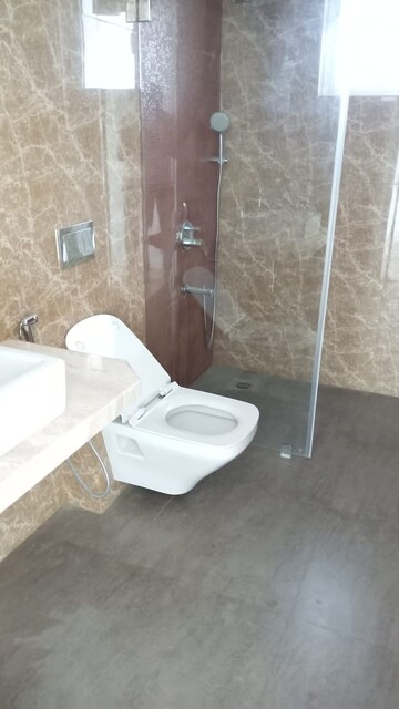 Bathroom in 4 BHK Apartment at Ajmera Zeon, Wadala East – for Rent