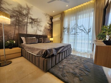 Bedroom in 3.5 BHK Apartment at Maya Green Lotus Utsav, International Airport Road – for Sale