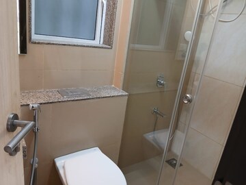 Bathroom in 2 BHK Apartment at LnT Veridian, Powai – for Rent