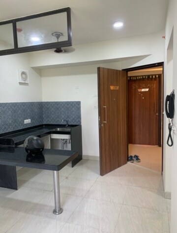 Kitchen in 1 BHK Apartment at Lodha Crown Quality Homes, Majiwada – for Rent
