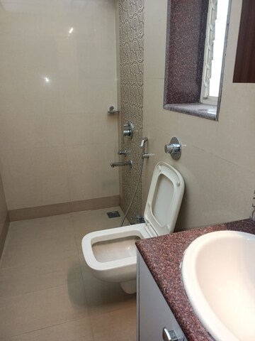Bathroom in 3 BHK Apartment at Rainbow CHS Powai, Powai – for Rent