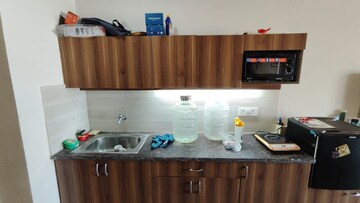 Kitchen in 1 RK Apartment at Paramount Golfforeste, Zeta I Greater Noida – for Rent
