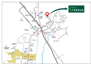 1 BHK Apartment – Map Location View at Sai Shradha The Greens, Taloja Sector 2 - for Sale