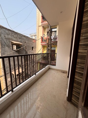 Balcony in 1 RK Builder Floor at Freedom Fighters Enclave – for Rent