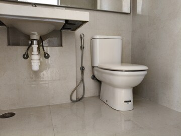 Bathroom in 2 BHK Apartment at Rodas Enclave Woodstock, Patlipada – for Rent