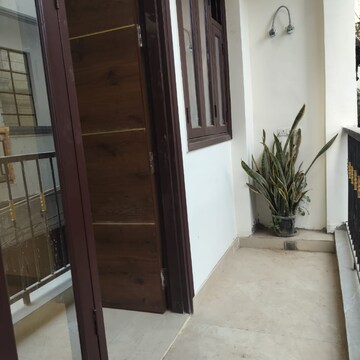 Balcony in 2 BHK Apartment at Palm Residency Chhatarpur, Rajpur Khurd Extension – for Rent