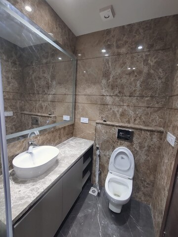 Bathroom in 3 BHK Builder Floor at Green Park – for Sale
