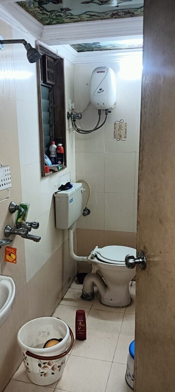 Bathroom in 2 BHK Apartment at Raj Paradise B Wing CHS Ltd, Andheri East – for Rent