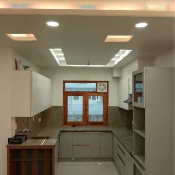 Kitchen in 3 BHK Apartment at Vipul World Floors, Sector 48 – for Rent