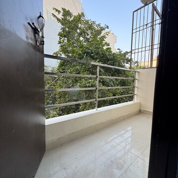 Balcony in 2 BHK Apartment at Palm Residency Chhatarpur, Rajpur Khurd Extension – for Rent