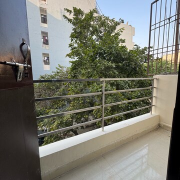 Balcony in 2 BHK Apartment at Palm Residency Chhatarpur, Rajpur Khurd Extension – for Rent