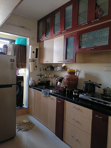Kitchen in 2 BHK Apartment at Kopar Khairane – for Rent