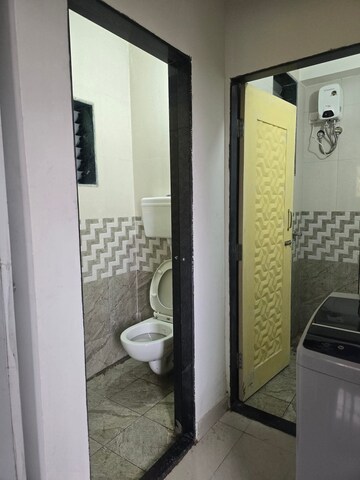 Bathroom in 1 BHK Apartment at Goregaon West – for Rent