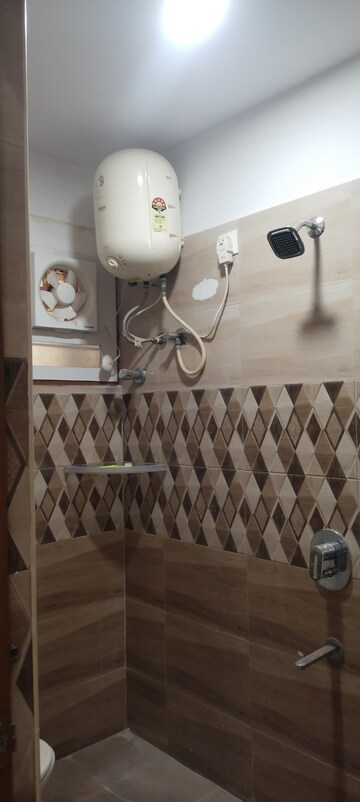 Bathroom in 4 BHK Apartment at Pavani Laxmi Nivas, Madhapur – for Rent
