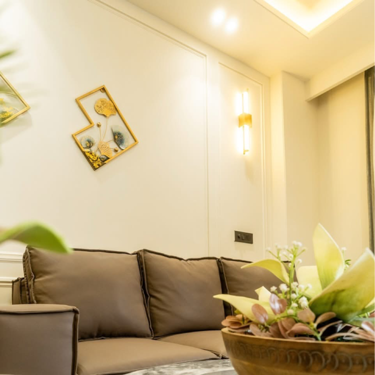 Living Room, unitech-south-city-ii 4 Bedroom 300 Sq.Yd. Builder Floor In South City 2 Gurgaon 8303330