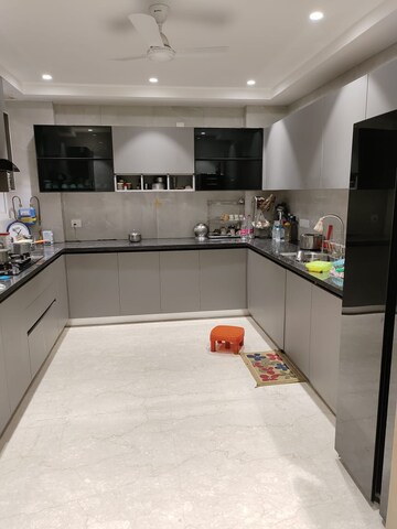 Kitchen in 4 BHK Builder Floor at Green Park Extension – for Sale