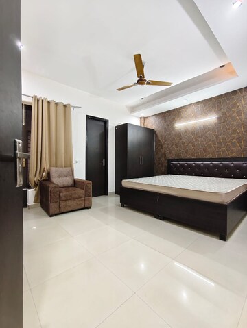 Bedroom in 2 BHK Builder Floor at Ansal Sushant Apartments, Sushant Lok I – for Rent