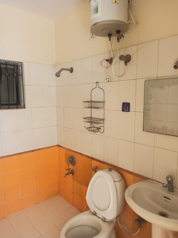 Bathroom in 1 BHK Apartment at Jeenaam Adiraj Ascent , Nalasopara East – for Rent