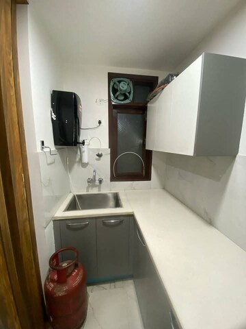 Kitchen in 2 BHK Builder Floor at Saket – for Rent