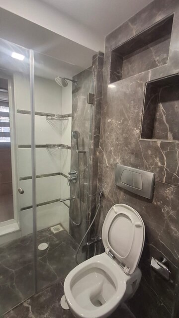 Bathroom in 4 BHK Apartment at Khar West – for Rent