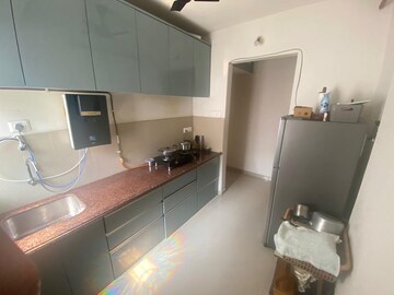 Kitchen in 1 BHK Apartment at Puranik Hometown, Ghodbunder Road – for Sale