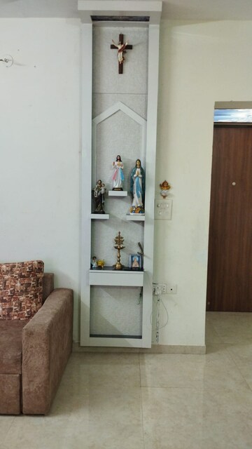 Bathroom in 1 BHK Apartment at Lodha Amara, Kolshet Road – for Rent