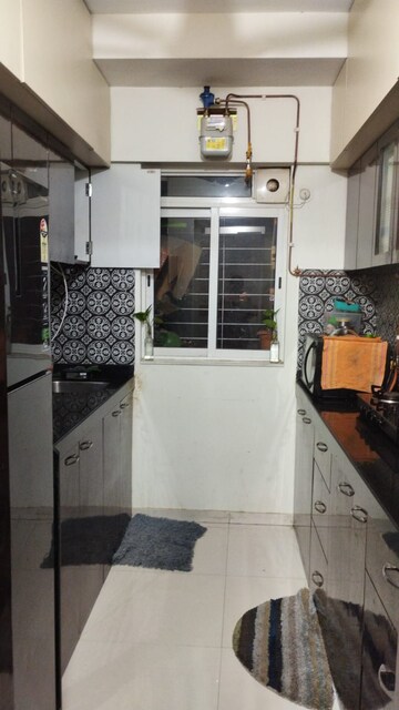 Kitchen in 1 BHK Apartment at Lodha Amara, Kolshet Road – for Rent