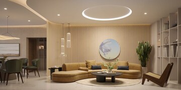 Living Room in 4 BHK Apartment at Sobha Waterfront, Somajiguda – for Sale