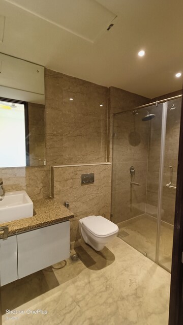 Bathroom in 3 BHK Apartment at Ambience Tiverton, Sector 50 – for Sale